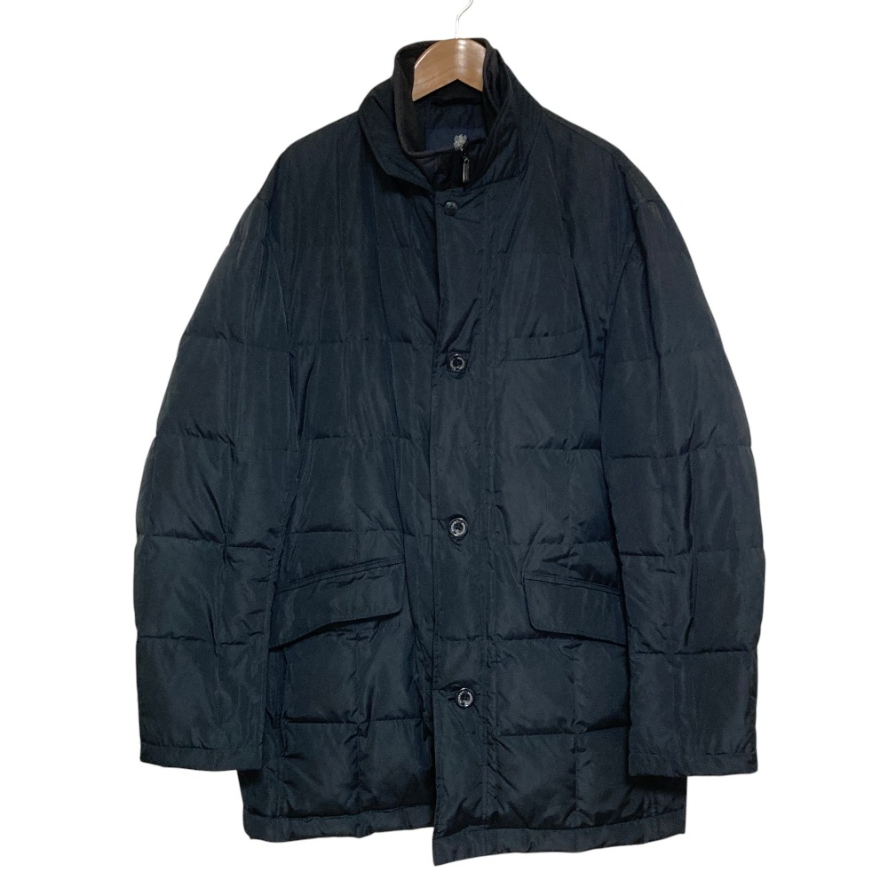 【中古】良品 Aquascutum アクアスキュータム レイヤード ダウンコート サイズ42 ブラック メンズ Luxs ブランド古着のリュクス|Luxs(ブランド古着のリュクス)