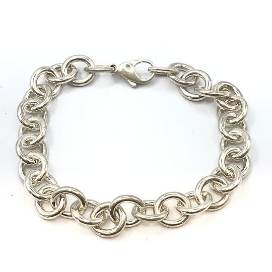 【美品】19cm ティファニー ラウンドリンク ブレスレット シルバー925 TIFFANY&Co. ティファニー ラウンドリンクブレスレット/Sv925