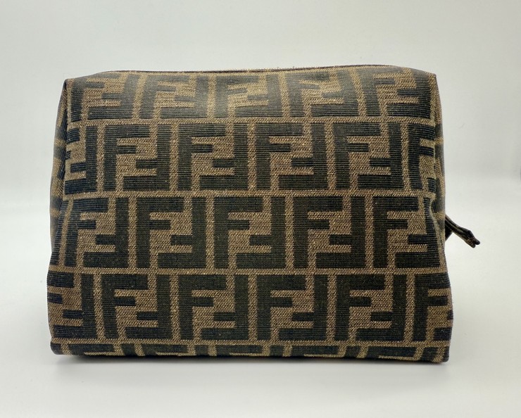 FENDI フェンディ 合切袋 キャンヴァス・帆布 保護すること袋 ★極美品★ 【中古】