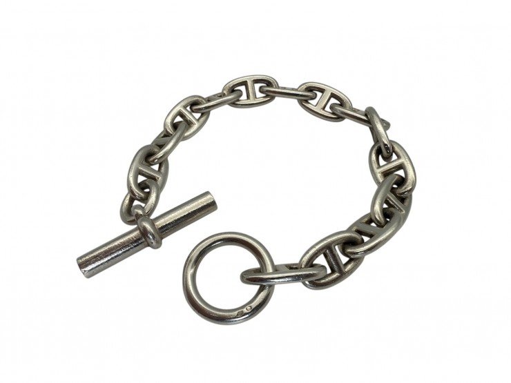 【超美品】　HERMES シェーヌダンクル　ジェアン　ブレスレット 楽天市場】HERMES エルメス シェーヌダンクル ジェアン