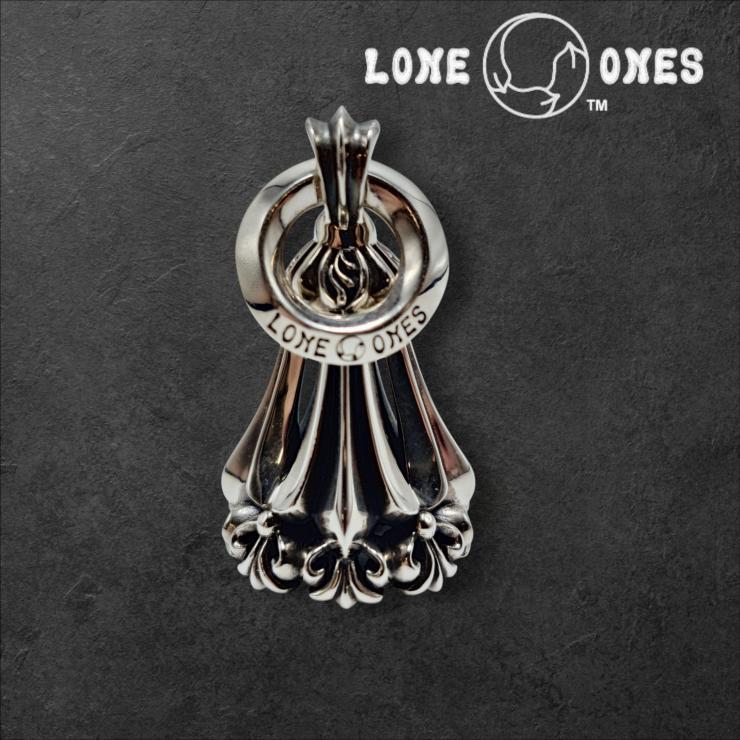LONE ONES ロンワンズ Chrome Bell small クロムベル Sサイズ ペンダントトップ SV925 レナード・カムホート ★良品★ 箱 ギャランティーカード 【中古】