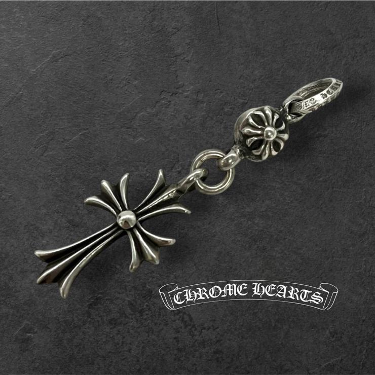 CHROME HEARTS クロムハーツ 1B TNY CH CRS 1どんぶり鉢 タイニー CHはりつけ台 惹き付ける シャンデリヤいの一番 しろがね色 925 ★一般受け高騰中★