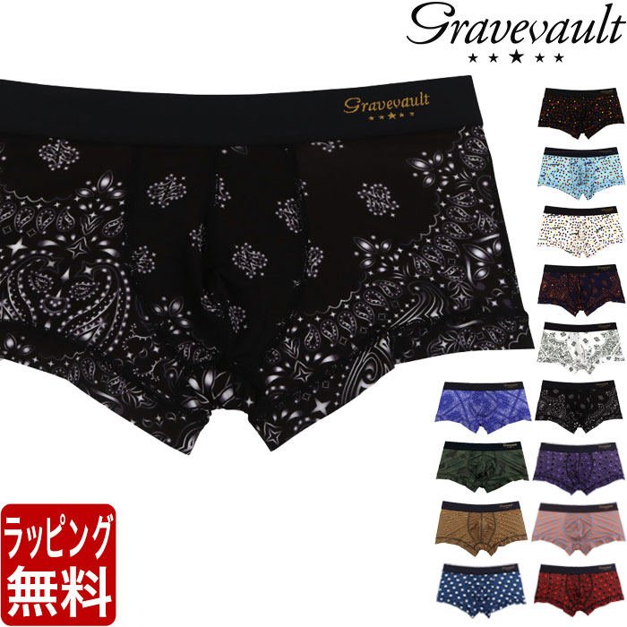 graveuault ボクサーパンツ 楽天市場】Gravevault/グレイブボールト ボクサーパンツ メンズ