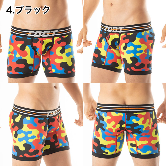 Toot トゥート ビビッドカモロングボクサー メンズ ブランド 正規品 下着 パンツ インナー ローライズ 誕生日 プレゼント ギフト ラッピング 無料 彼氏 父 男性 旦那 大人 Lojascarrossel Com Br