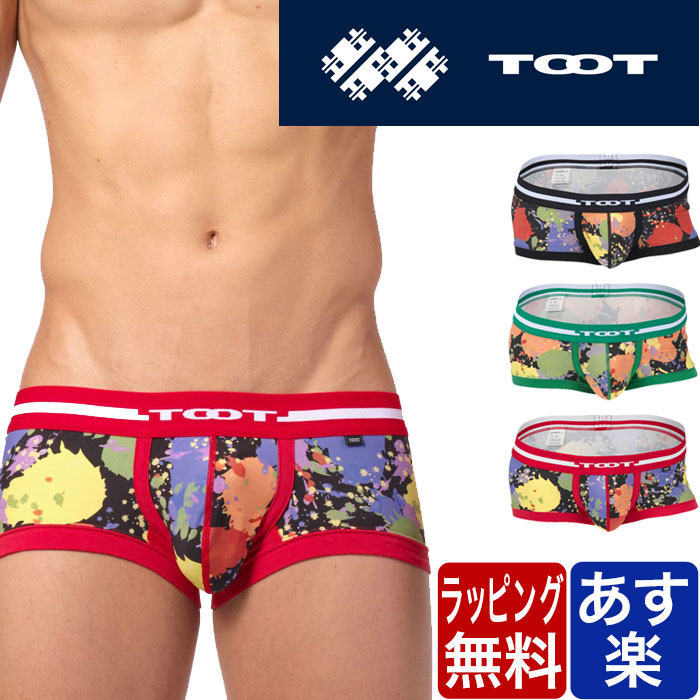 takuma 　TOOT   フォントナノボクサーパンツ　ブラック TOOT トゥート ボクサーパンツ メンズ BASIC ベーシック