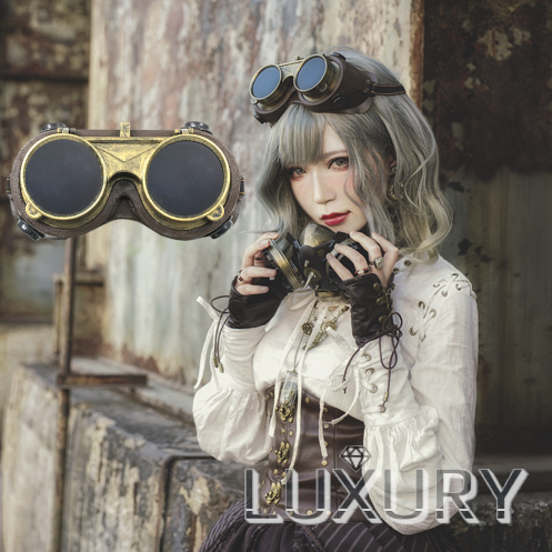 楽天市場 スチームパンク ゴーグル Steampunk 小物 アクセサリ レトロ 通年 茶話会 コスプレ ゴスロリ ロリータファッション Loli2127 Luxury