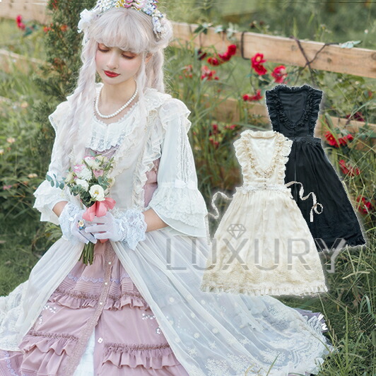 楽天市場】ブラックM即納 ロリータ 貴婦人 長袖 ワンピース ドレス