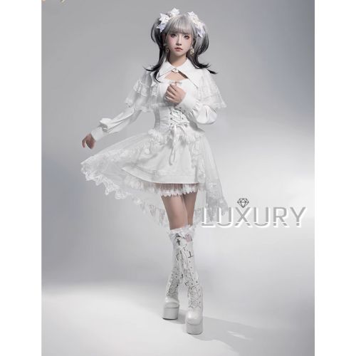 楽天市場】ロリータ 姫袖 ブラウス 十一月咲夜 フリルカラー スター