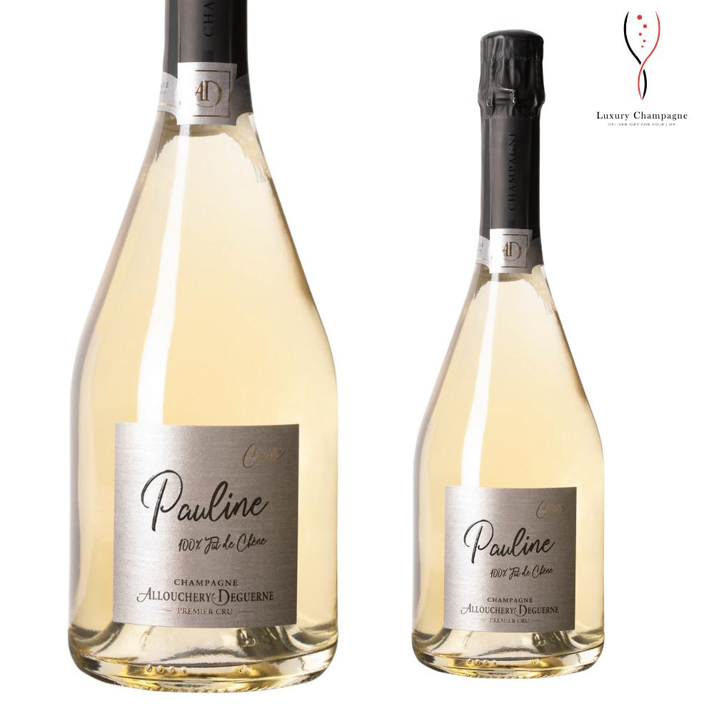 【送料無料】アルーシュリー・デグレーヌ キュヴェ ポーリーヌ プルミエクリュ 750ml Champagne Allouchery Deguerne Cuvee Pauline Premir Cru 送料無料 最短当日発送 シャンパン シャンパーニュ 日本初入荷 ラグシャン 小規模RM|Luxury Champagne