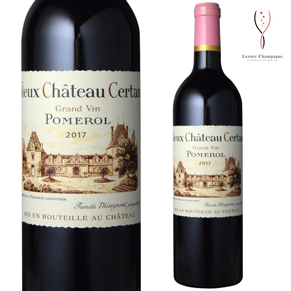 【送料無料】ヴュー・シャトー・セルタン 2017年 赤ワイン 750ml Vieux Chateau Certan Red ボルドー ポムロール 送料無料 最短当日発送 贈答用 フランス ワイン Bordeaux Pomerol wine|Luxury Champagne