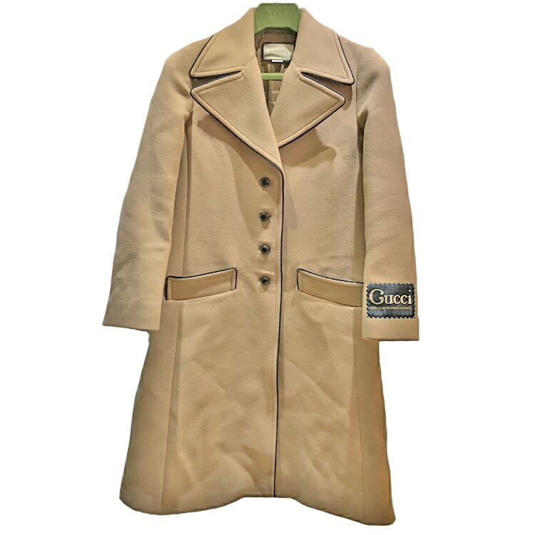 楽天市場】グッチ【GUCCI】ウールコート 36シングルブレスト