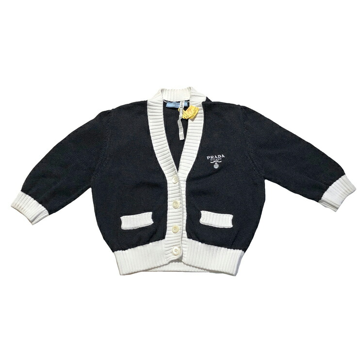 PRADA クロップカーディガン 美品 38 8003001375704_1.jpg