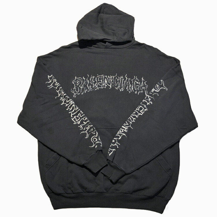 BALENCIAGA＊HOODIE MEDIUM FIT コットンパーカー＊送料込 楽天市場】バレンシアガ BALENCIAGA パーカー メンズ ブラック