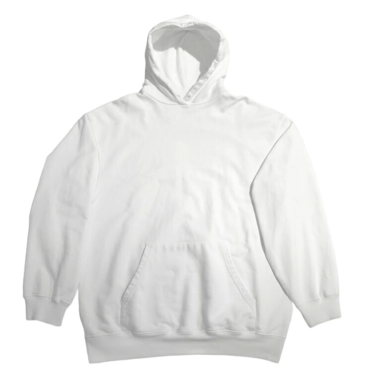 【中古】 BALENCIAGA バレンシアガ 18AW うしろ側ロゴタイプ 刷り上げる ティーシャツパーカー 556113 M大きさ メンズ 綿織物 白いこと 本物 貨物輸送込み 貨物輸送無料!!