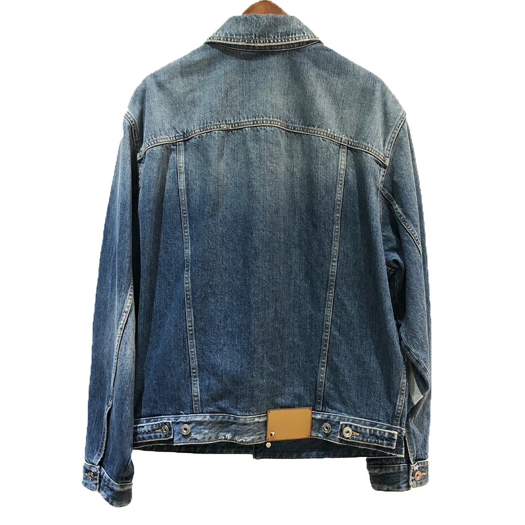 Valentino ヴァレンティノ Vロゴインターシャ デニムジャケット aw オーバーサイズ メンズ Size 46 Uv3dc01j6h5 未使用品 本物 送料込み 送料無料 Onpointchiro Com