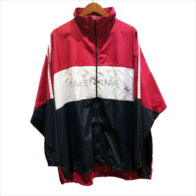 BALENCIAGA ナイロンジャケット ブラック/ホワイト 楽天市場】BALENCIAGA(バレンシアガ) サイズ:S 25SS ×UNDER