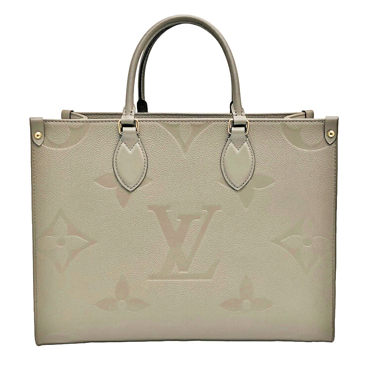 【中古】 LOUIS VUITTON ルイヴィトン モノグラム・アン工業プラント オンザゴーMM M45607 トゥルトレール・クレーム 2way ハンドバック ゴールド金具  レディース 本物 貨物輸送込み 貨物輸送無料!!