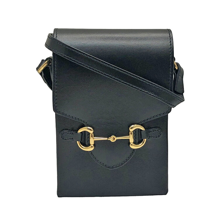 【中古】 GUCCI グッチ 導管ビット なめし革ショルダーバッグ 625615 ボックス席なめし革 ミニ車寄せ 黒いこと なめし革 メンズ ウィメンズ ゴールド金具 本物 貨物輸送込み 貨物輸送無料!!