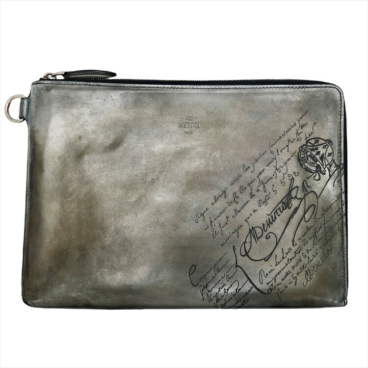 楽天市場】Berluti ベルルッティ カリグラフィ ニノGM クラッチバッグ