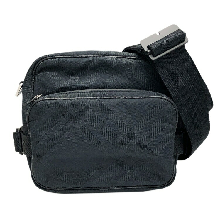 【美品】バーバリー ショルダーバッグ ロゴベルト ナイロン 黒 楽天市場】【バッグ】BURBERRY バーバリー ロゴディテール