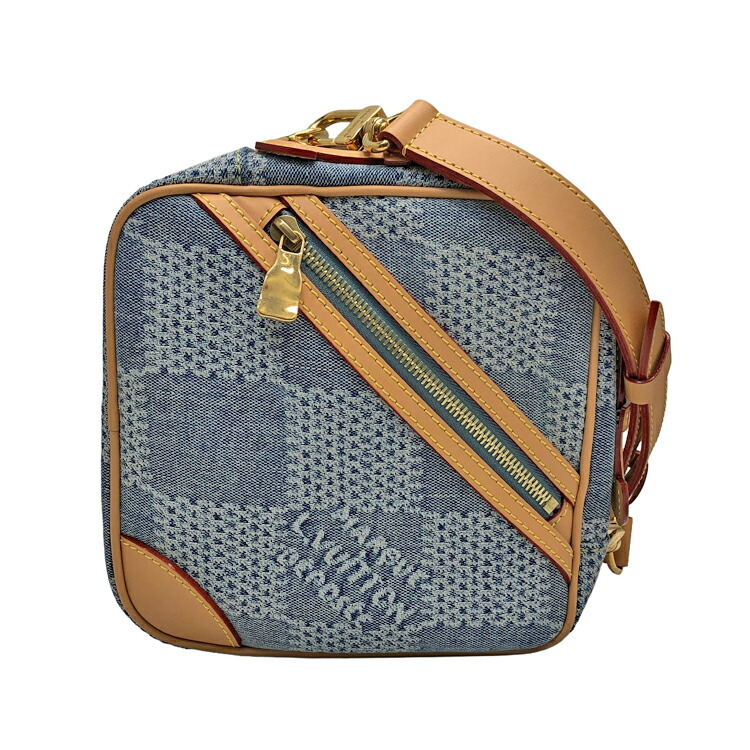 【中古】【未使用品】 LOUISVUITTON ルイヴィトン ダミエ チェック チェス メッセンジャー ショルダー バッグ N40706 Pharrell Williams ファレルウィリアムス メンズ 本物 送料込み!!