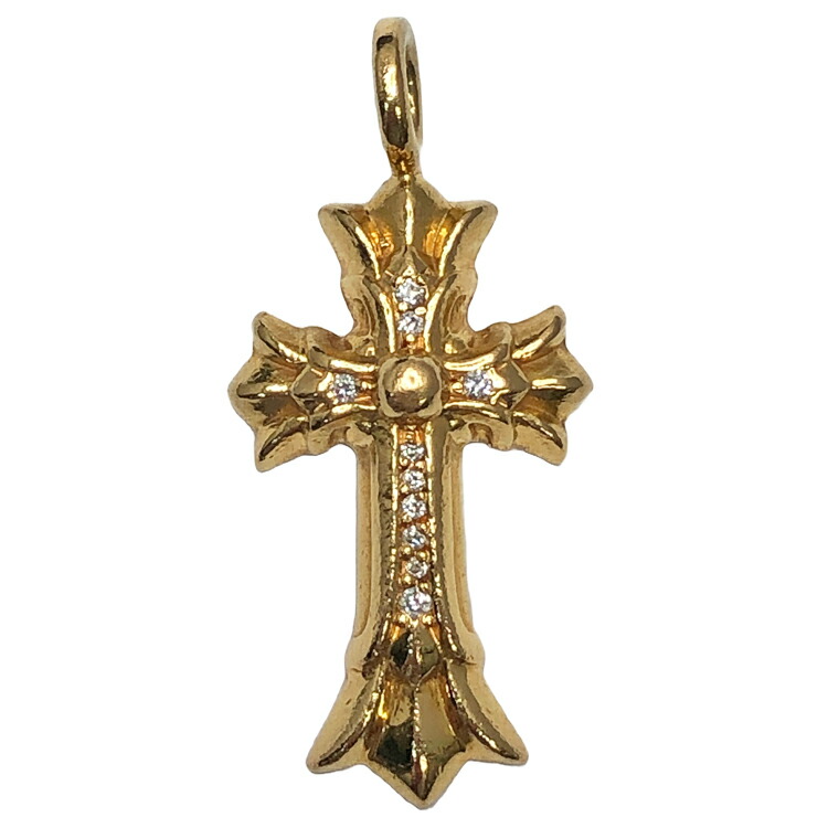 楽天市場】CHROME HEARTS 22K ANGEL MEDAL PAVE DIAMOND クロム