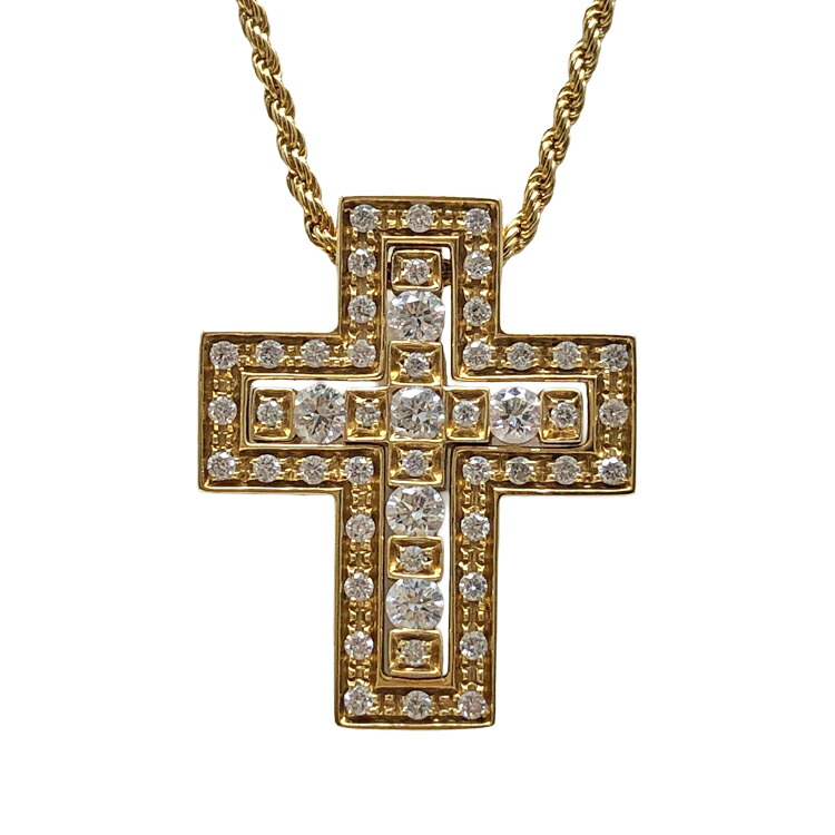 【中古】 DAMIANI ダミアーニ ベルエポック ダイヤ ネックレス Sサイズ 20079804 ペンダント ネックレス 750YG イエローゴールド ダイヤモンド 本物 送料込み 送料無料!!