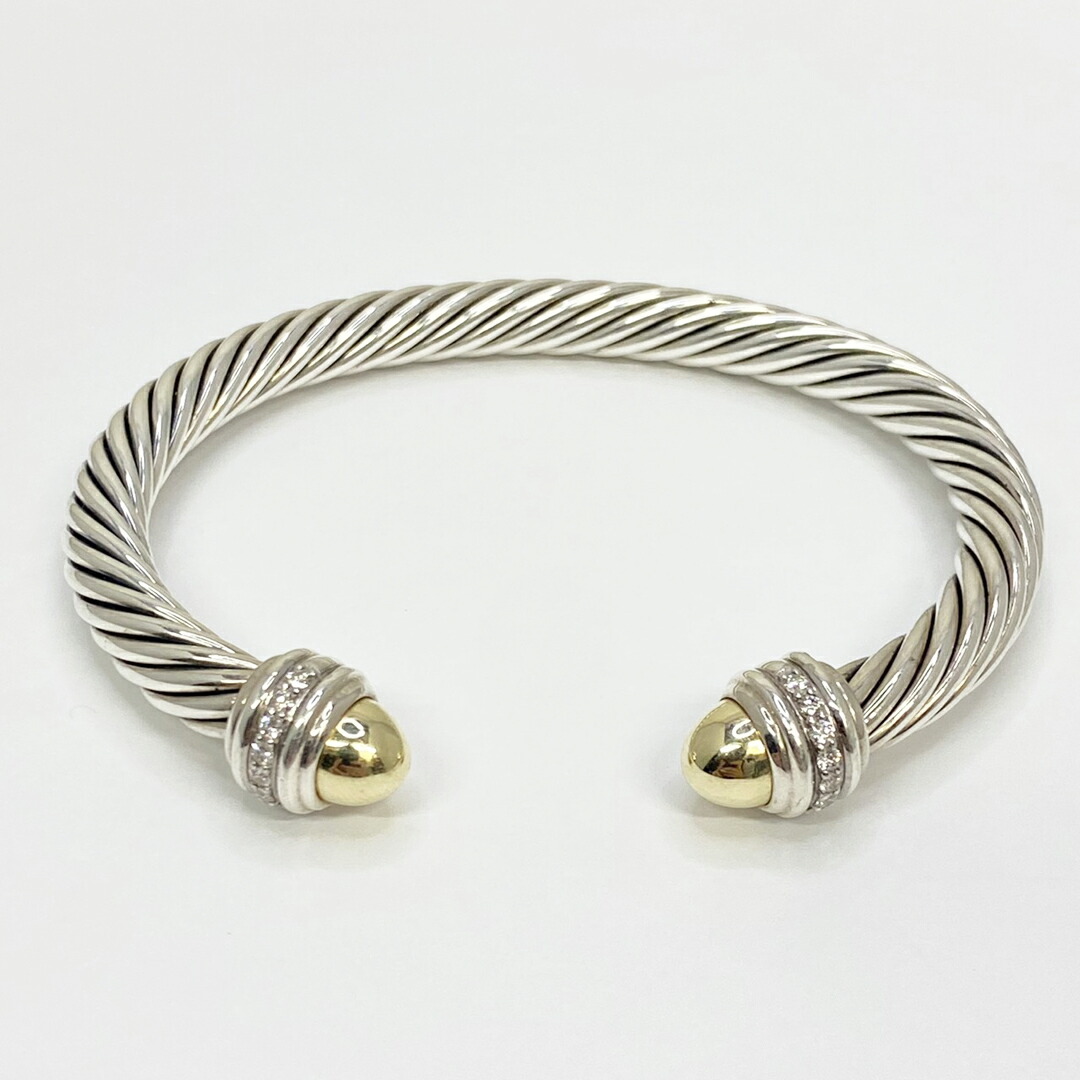 ギフト DAVID YURMAN デヴィッド ヤーマン シルバー ピアス 925/585