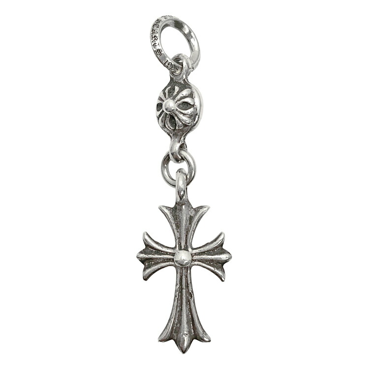 【中古】 Chrome Hearts クロムハーツ 1B TNY CH CRS 1ボールタイニー CHクロスチャーム ペンダント トップ ネックレス SV925 シルバー メンズ 本物 送料込み!!|LUXURY SEVEN 店
