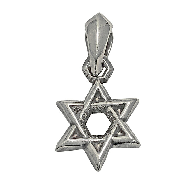 【中古】 Chrome Hearts クロムハーツ STAR OF DAVID スターオブダビデ 首飾り シャンデリヤ いの一番 惹きつける SV925 しろがね色 はやりっ児主題 六芒星 本物 貨物輸送込み!!