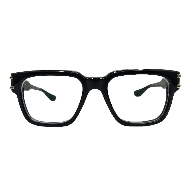 【中古】 Chrome Hearts クロムハーツ BULGE フローラルクロス ゴールドテンプル ウェリントン アイウェア 53□20-150 メガネ 眼鏡 ブラックフレーム サングラス ゴールド メンズ 【※度入りレンズ※】 本物 送料込み!!