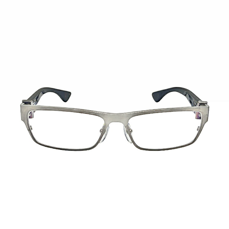 【中古】 Chrome Hearts クロムハーツ THROAT COAT ダガーテンプル スクエア メガネ 59□16-144 シルバー アイウェア 眼鏡 透明 メンズ 本物 送料込み!!|LUXURY SEVEN 店