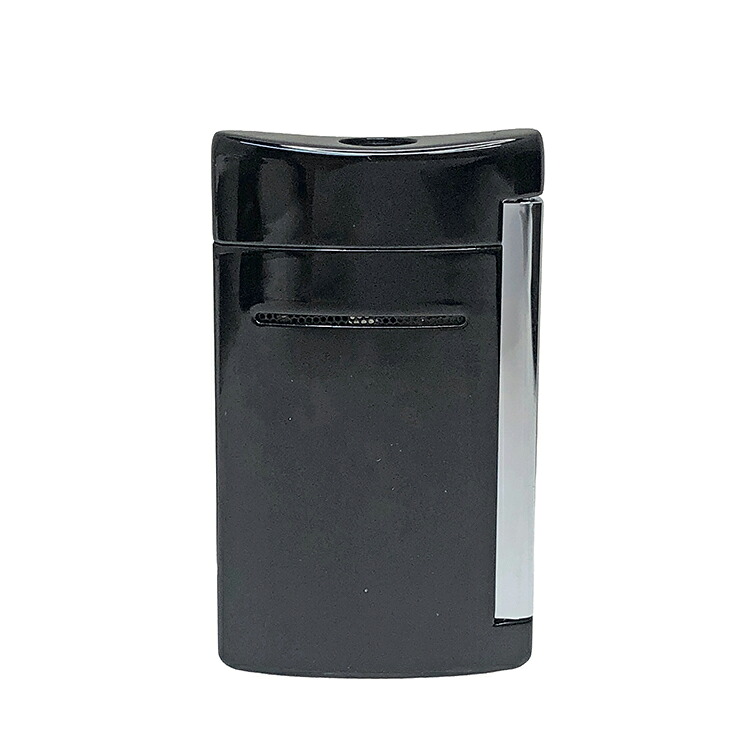 【中古】 【未当てはめる品】 S.T.Dupont エス・テー・デュポン ミニジェット機 Ref.10011 金属元素 ともし火 黒いこと しろがね色 ターボともし火 ガズライター 本物 貨物輸送込み!!