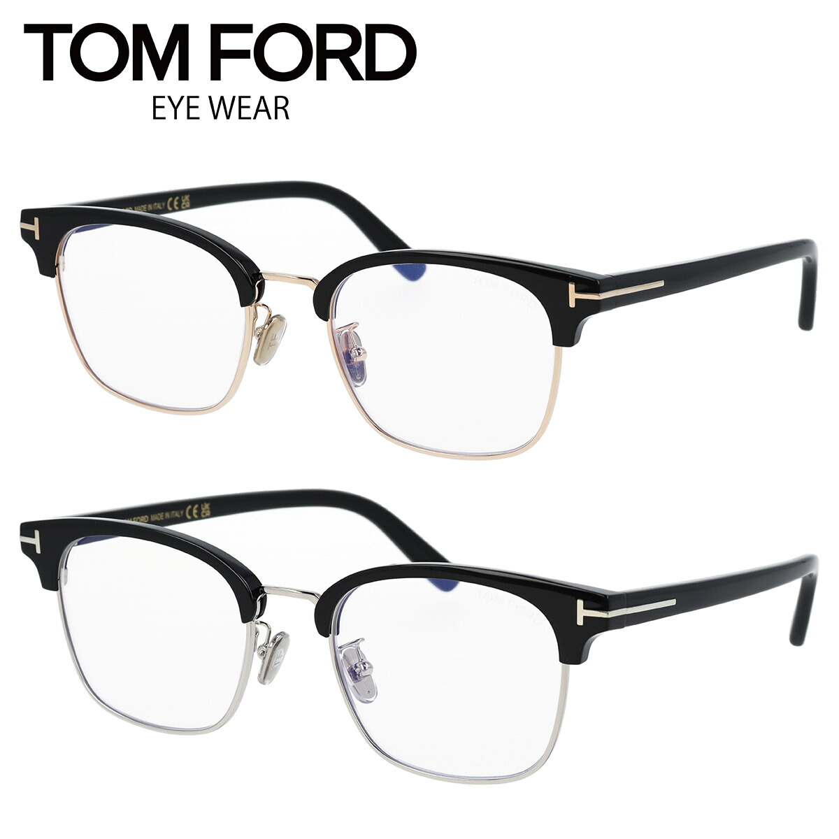 楽天市場】TOM FORD トムフォード メガネ サーモント ブロー