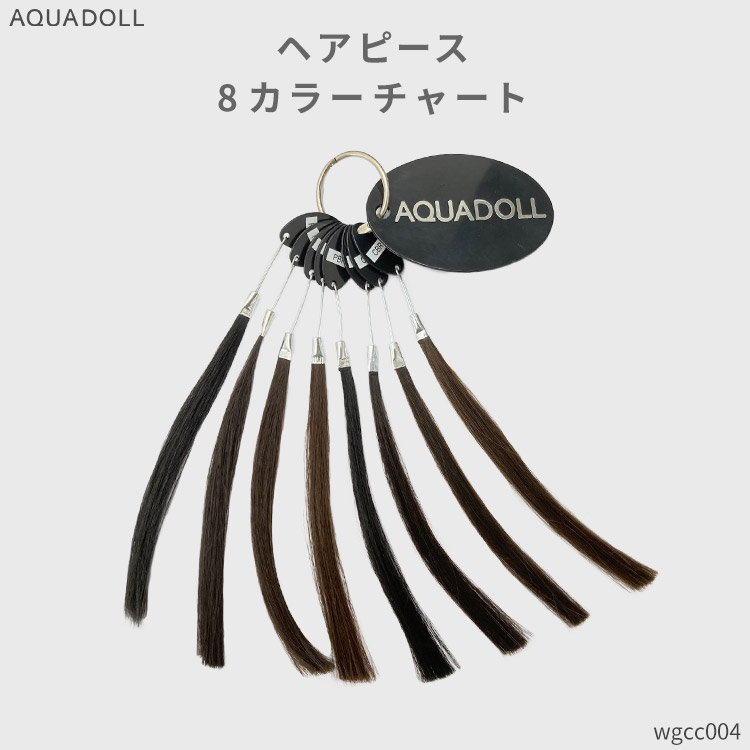 楽天市場】ヘアピースカラーチャート[wgcc004] 耐熱 エクステ ウイッグ