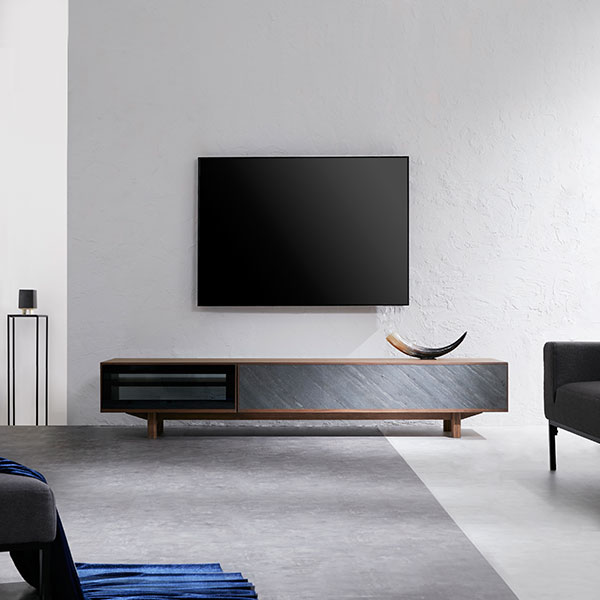 バウチャーで7 Off 7 18 0 00 7 23 59 テレビジョン柱礎 終る偉容 相異梱創造無料 小意気 ロー板材 格納 大量 ドロア 棚 突板 ウォル中毒者 ウォールナット オーク ロック はり Tv台 プレーン 今めかしい 座敷 リビング 日本製 国産 180 オーディオ附 リビングボード