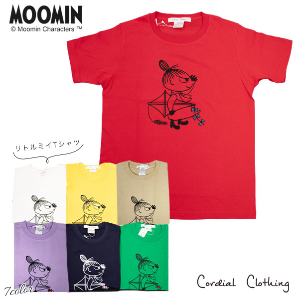 楽天市場 クーポン使用でお得な10 Off 21ss Moomin ミイと凧 リトルミイ 綿100 日本製 ムーミン レディース プリント Uネック Tシャツ 半袖 カットソー Cordialclothing メール便選択で送料無料 ラグゼアンダーウェアショップ