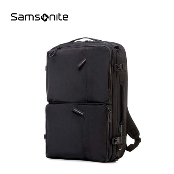 ＼ポイントアップ／【SAMSONITE】サムソナイト MARSTON 3 マーストン 3WAY バックパック ブラック（リュック バッグ パック ショルダー 肩掛け トート 仕切り ポケット ビジネス バッグ パソコン a4 大容量）【海外デザイン】【予約商品】【正規品】【送料無料】