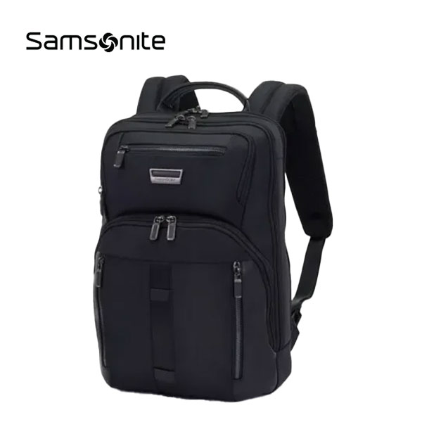 【SAMSONITE】サムソナイト URBAN-EYE DLX アーバンアイ デラックス リュック サック 14.1インチ ブラック（バックパック ポケット 仕切り ビジネス 仕事 トラベル 大容量）【海外デザイン】【予約商品】【正規品】【送料無料】