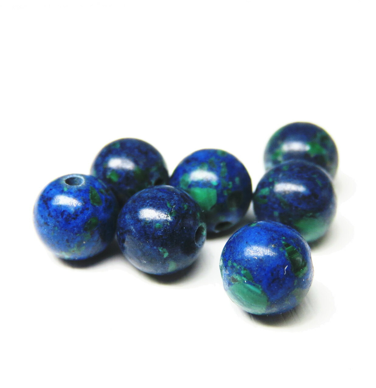 ラリマー7.1mm 穴あきタイプ27粒 アクセサリー
