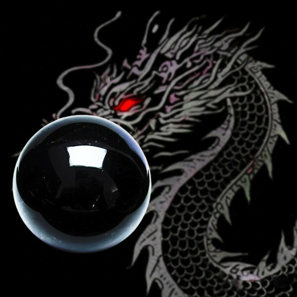 楽天市場】丸玉 天然黒水晶 (モリオン) 60～70mm玉 浄化 魔除け
