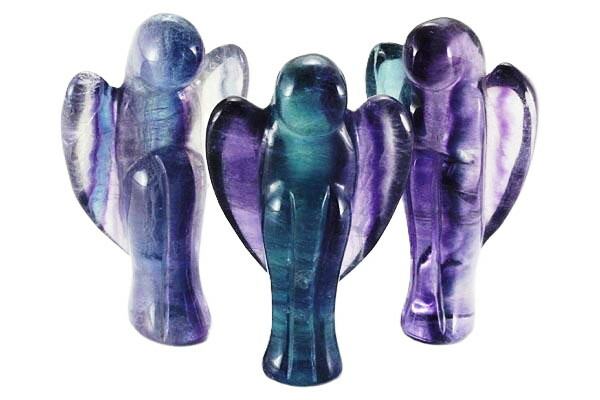 楽天市場】天然石 フローライト 彫刻 ユニコーン カービング