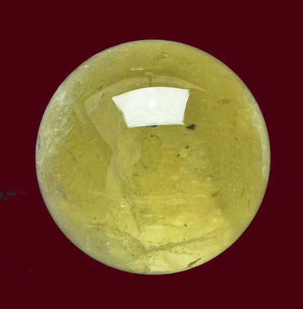 楽天市場】高品質 1点物 丸玉 虹入り シトリン 黄色水晶 200mm