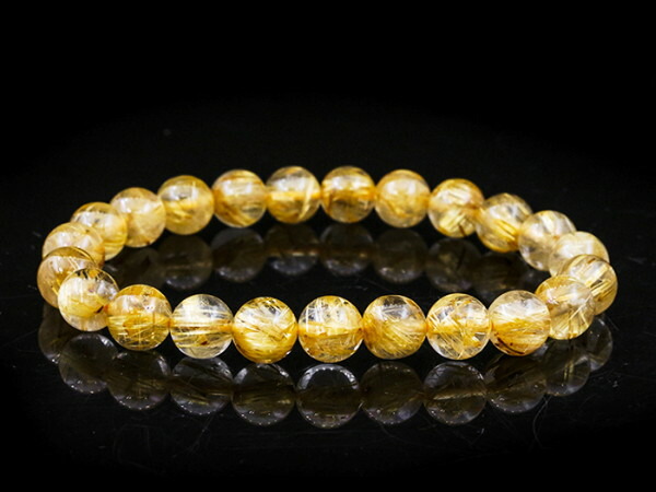 楽天市場】迫力の大玉タイチンルチルクォーツ16.5mm 最強金運 財運