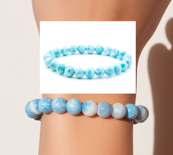 楽天市場】アイスラリマー 12mm玉ブレスレット AAAグレード