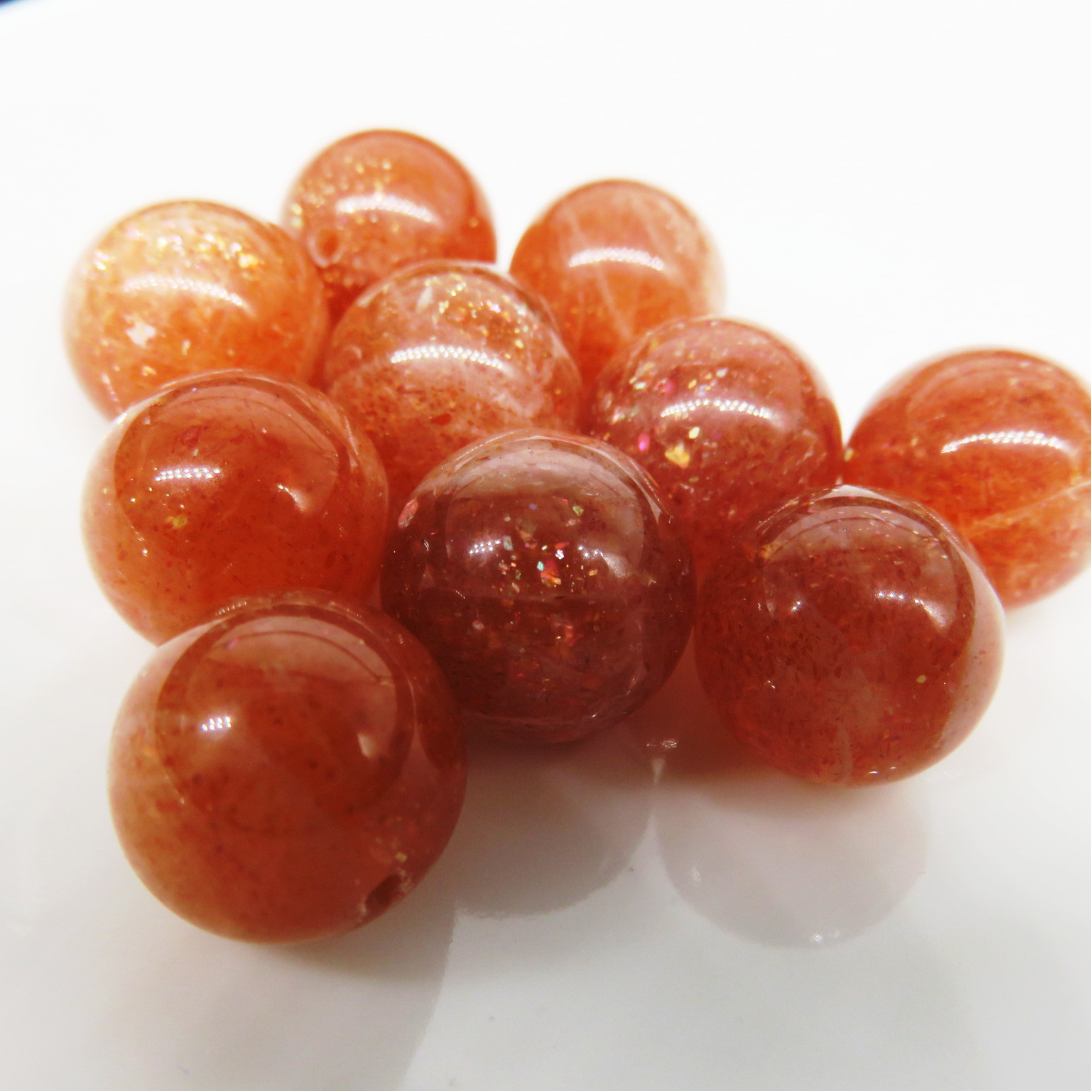 楽天市場】サンストーン 太陽神の石 13mm 粒売り バラ売り