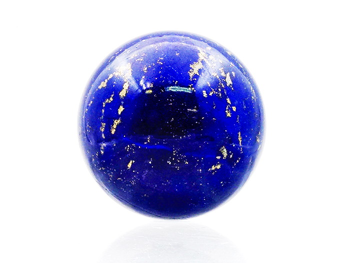 高品質丸玉 ラピスラズリ 24～25mm玉｜ＬＵＺ-光 11,715円