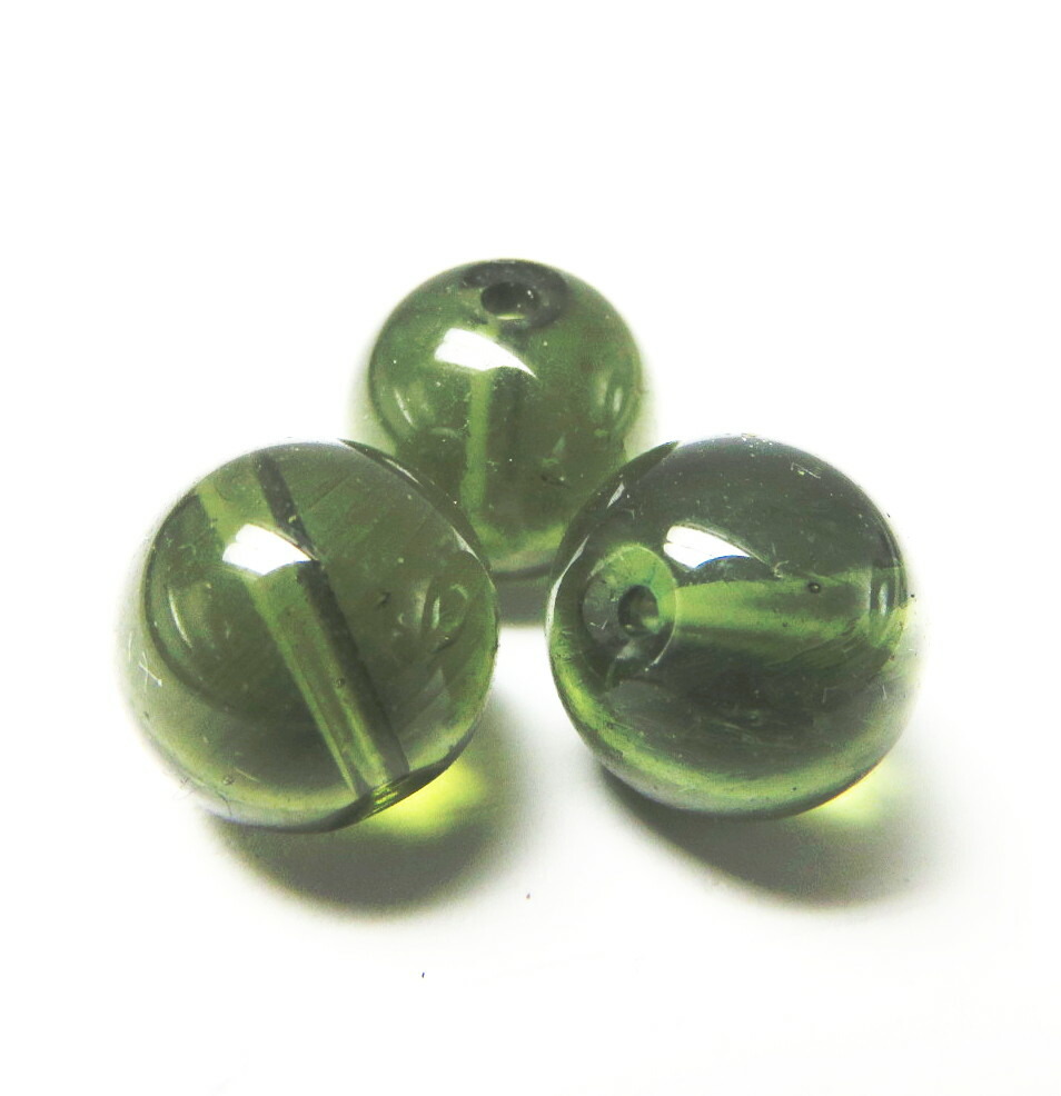 楽天市場】モルダバイト 9.8〜10.2mm玉 AAA 1粒売り 高品質 隕石ビーズ