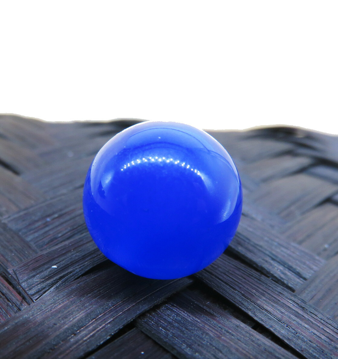 楽天市場】ブルーアゲート 青瑪瑙 4mm 1連 約38cm 半連 約17cm