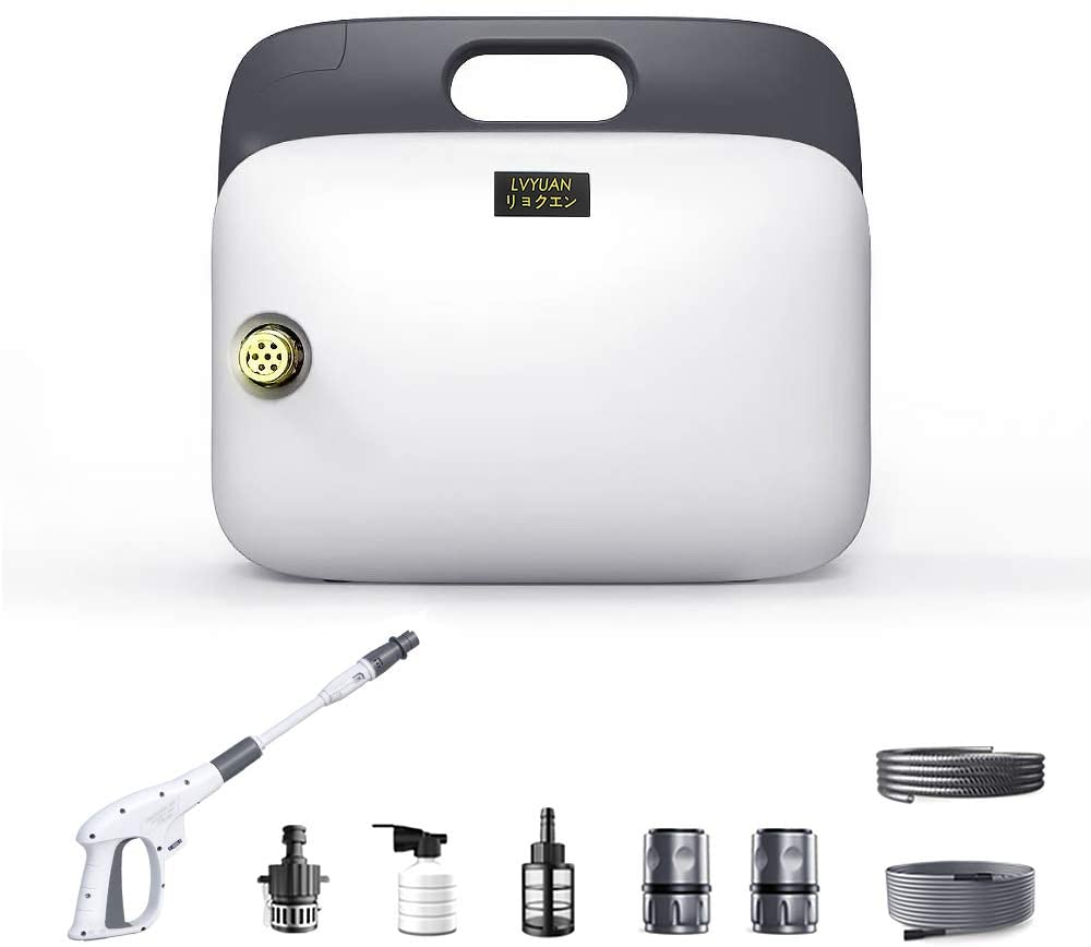 楽天市場 高圧洗浄機 水道直結 自吸タイプ 家庭用 洗車 清掃 大掃除など 洗剤タンク付き 高圧ホース付 静音タイプ 省エネルギー 50 60hz Ac100v 1800w 10m 東西日本兼用 高品質 年最新モデル L2 Lvyuan リョクエン Lvyuan楽天市場店